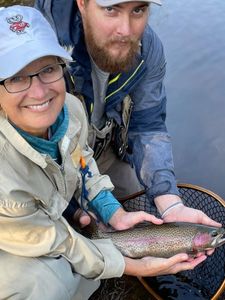 Rainbow Trout fishing on Great Lakes Tribs
